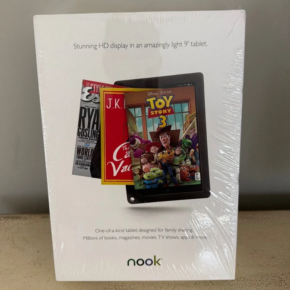 Barnes & Noble Nook HD+ 32GB 9in Tablet BNTV600 Smoke Black New Sealed